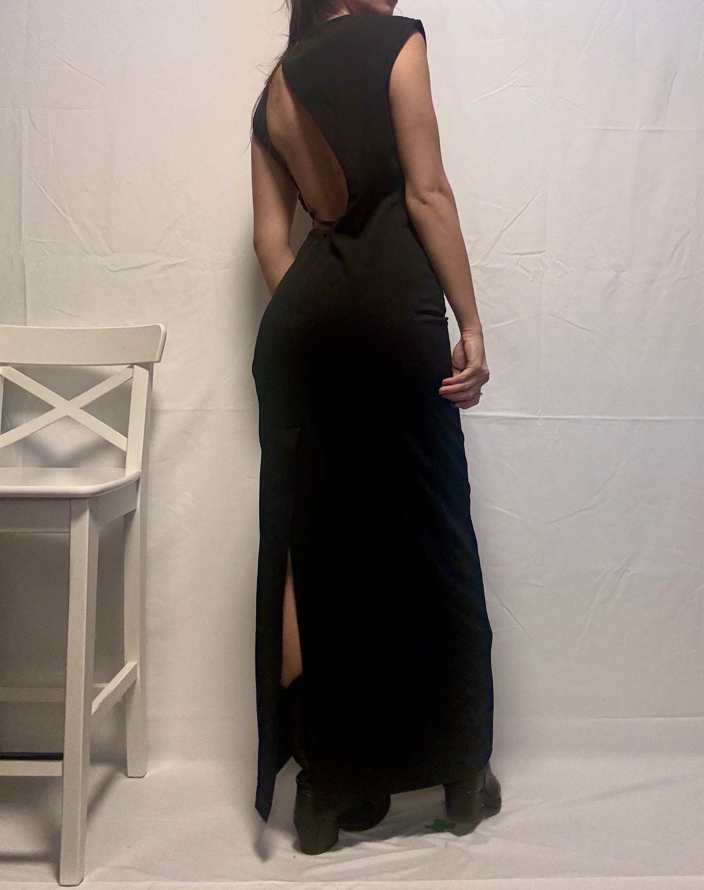 Backless Maxi Dress