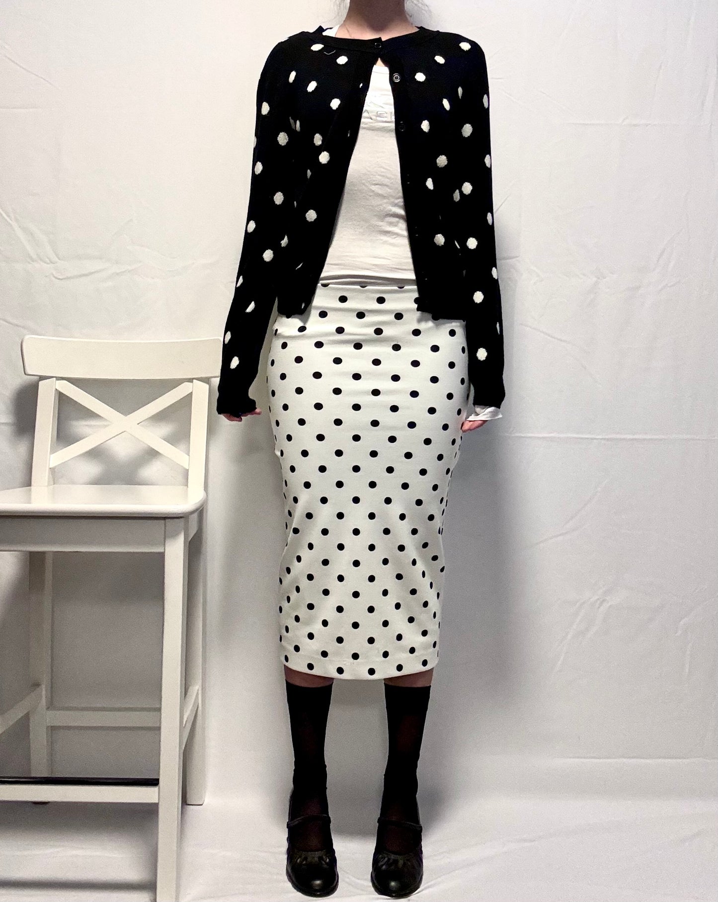 Polka Dot Cardigan