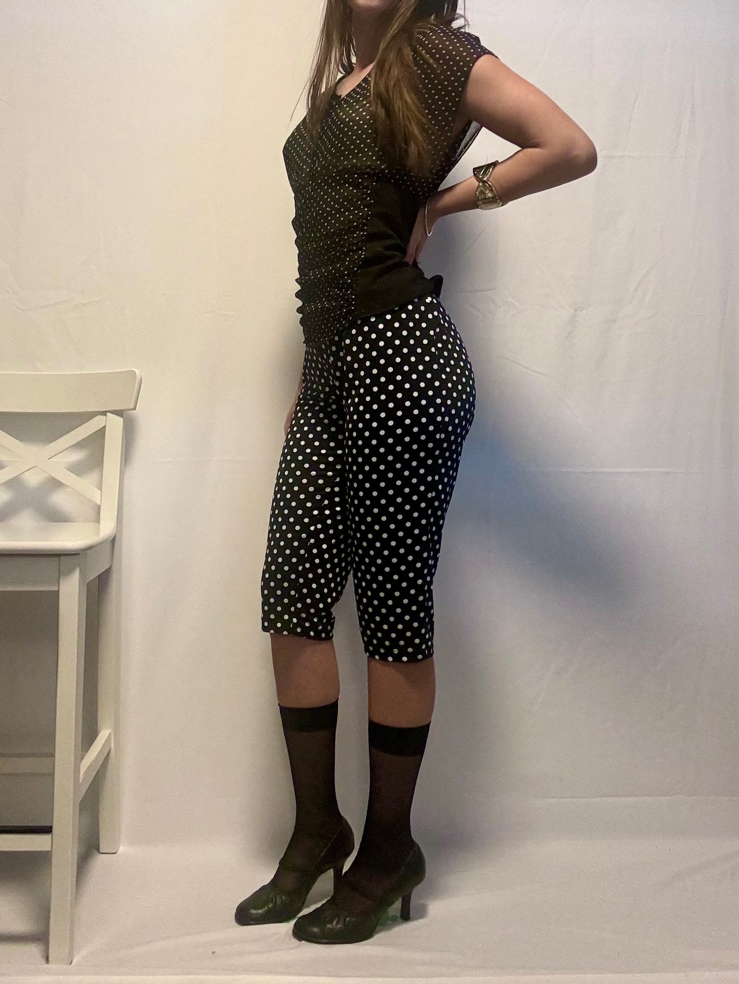 Polka Dot Capris